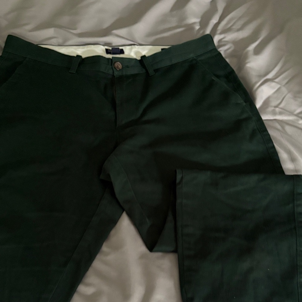 J. Crew Factory Men's Forest Green Chino Pants